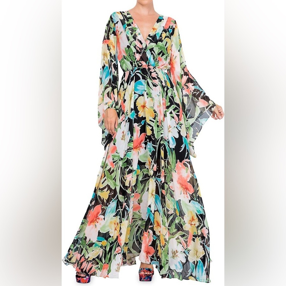 Meghan LA Sunset Floral Maxi Dress